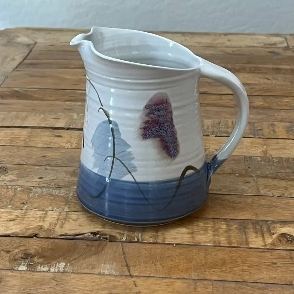 Jerry Pollari Studio Art Pottery Pitcher 7